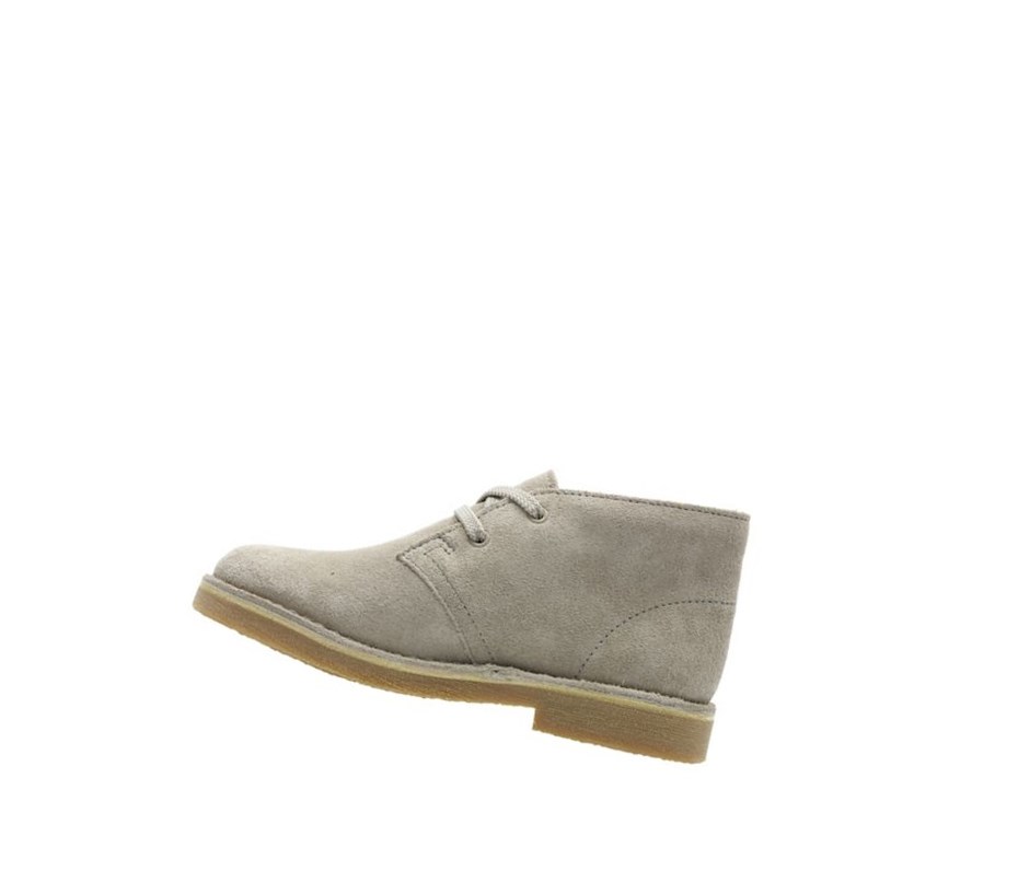 Bottes Du Désert Clarks Originale Daim Fille Beige | TSLX53140