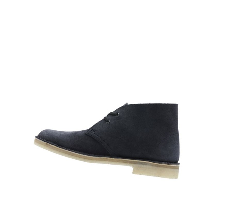 Bottes Du Désert Clarks Originale Daim Femme Grise Foncé | ZITR94061