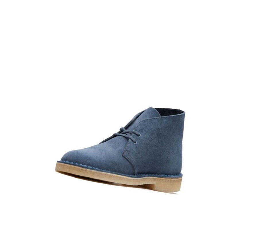 Bottes Du Désert Clarks Originale Daim Homme Bleu Foncé | IPRG80167