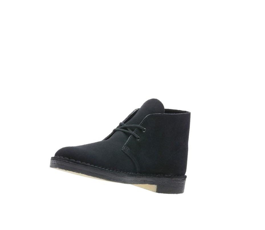 Bottes Du Désert Clarks Originale Daim Homme Noir | VCRL68913