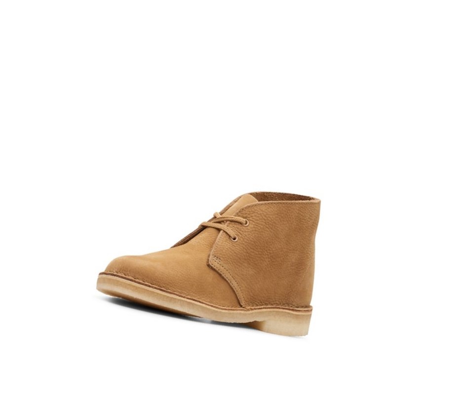 Bottes Du Désert Clarks Originale Nubuck Femme Marron | AKEX63917