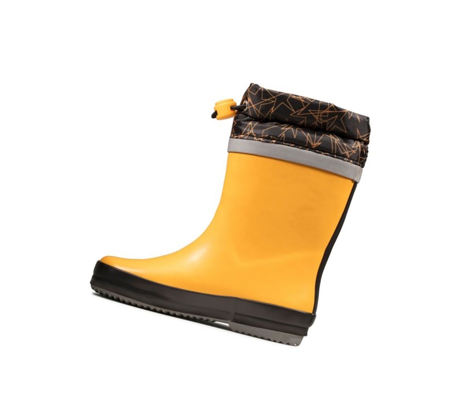 Bottes de Pluie Clarks Tarri Tie Fille Jaune | ZIML26571