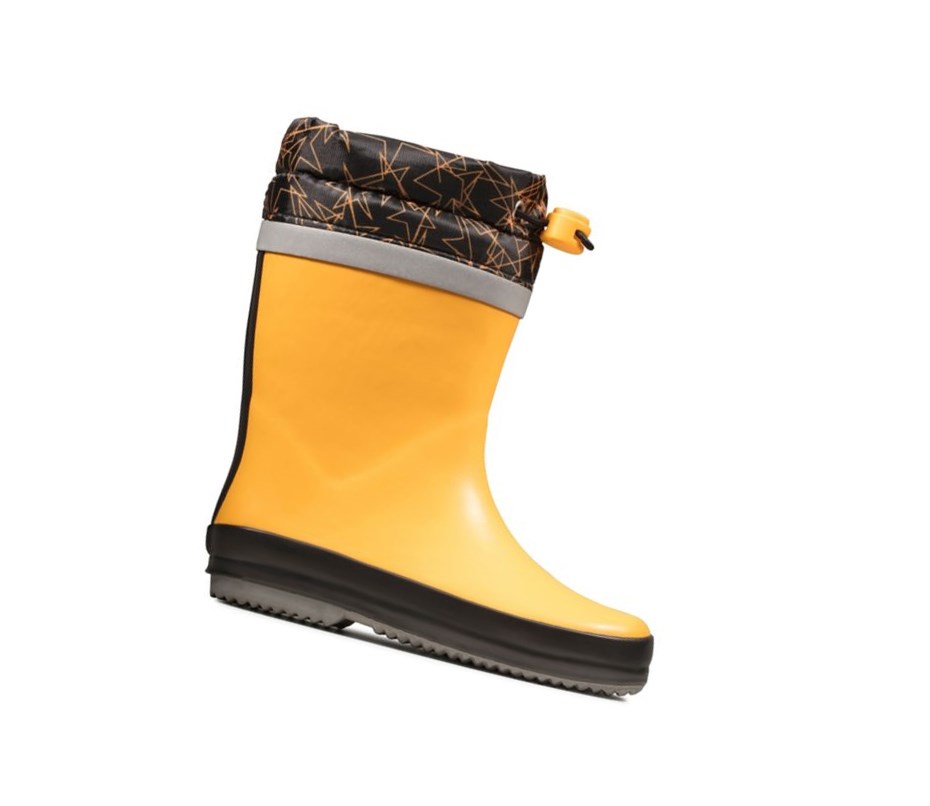 Bottes de Pluie Clarks Tarri Tie Fille Jaune | ZIML26571