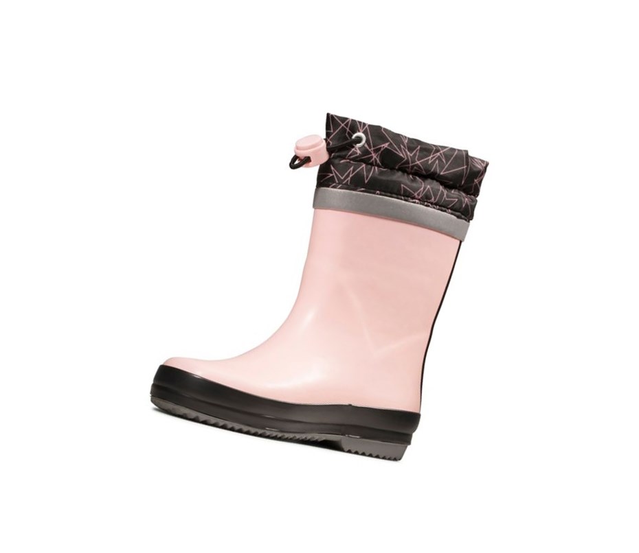 Bottes de Pluie Clarks Tarri Tie Fille Rose | XZHM38160