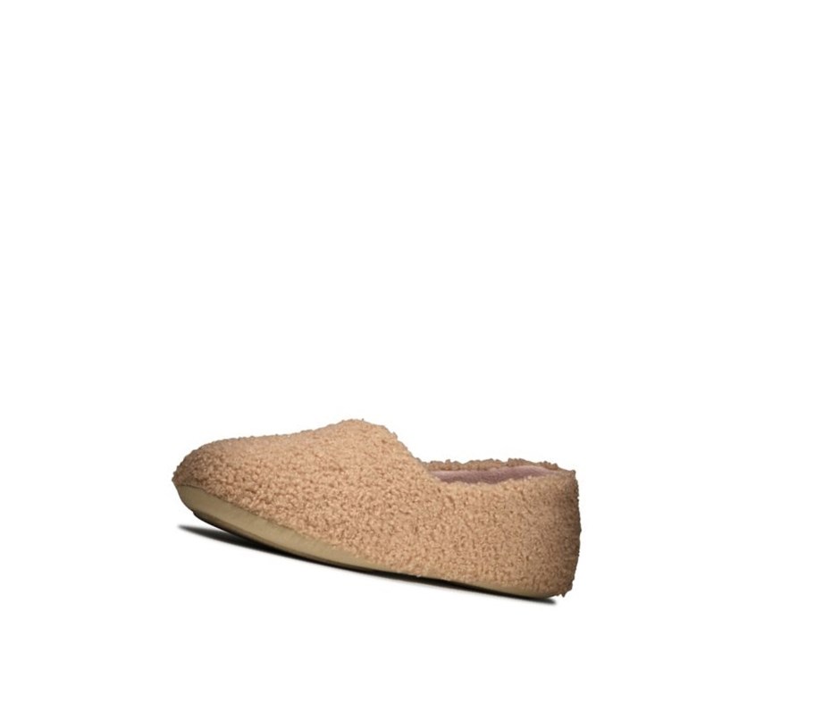 Chaussons Clarks Cozily Snug Femme Beige | KTZI36975