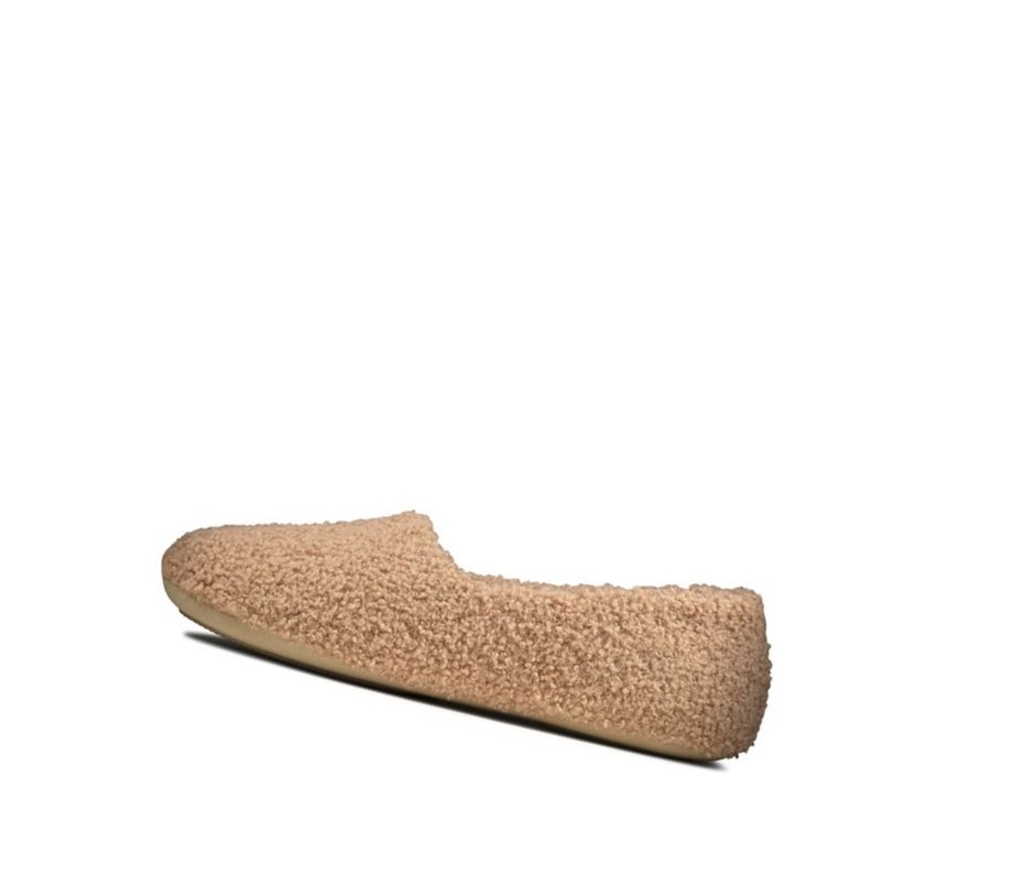 Chaussons Clarks Cozily Snug Femme Beige | KTZI36975