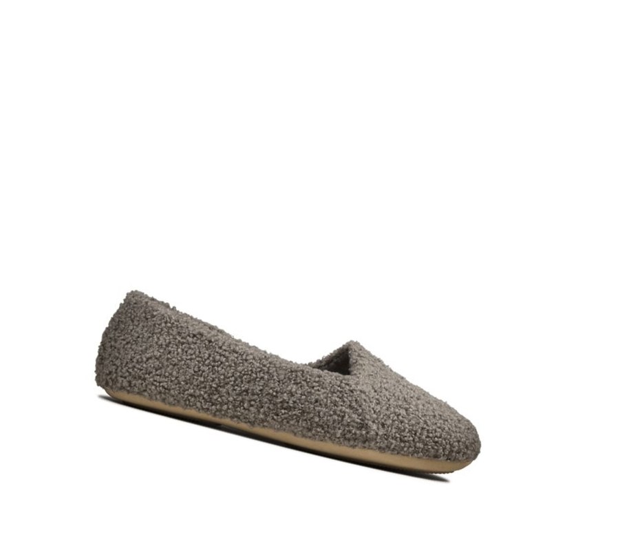 Chaussons Clarks Cozily Snug Femme Grise | EOWJ13495