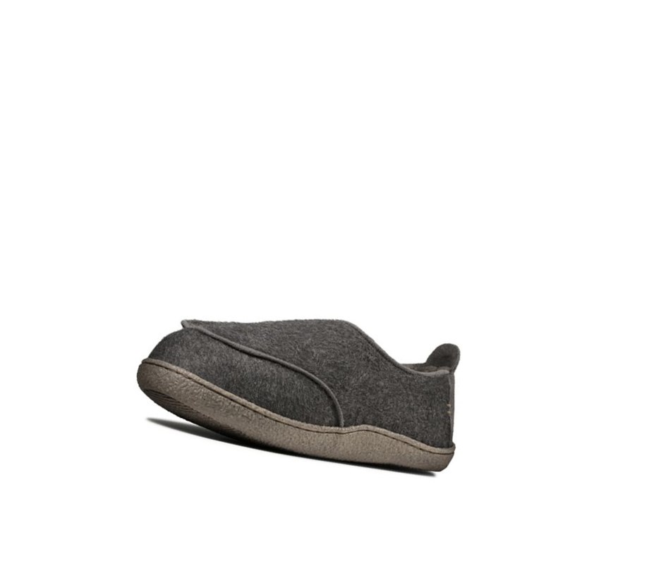 Chaussons Clarks Relaxed Charm Homme Grise Foncé | IYAS38017