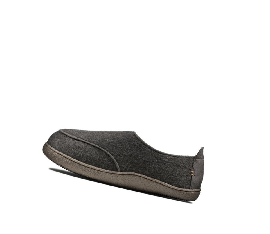 Chaussons Clarks Relaxed Charm Homme Grise Foncé | IYAS38017