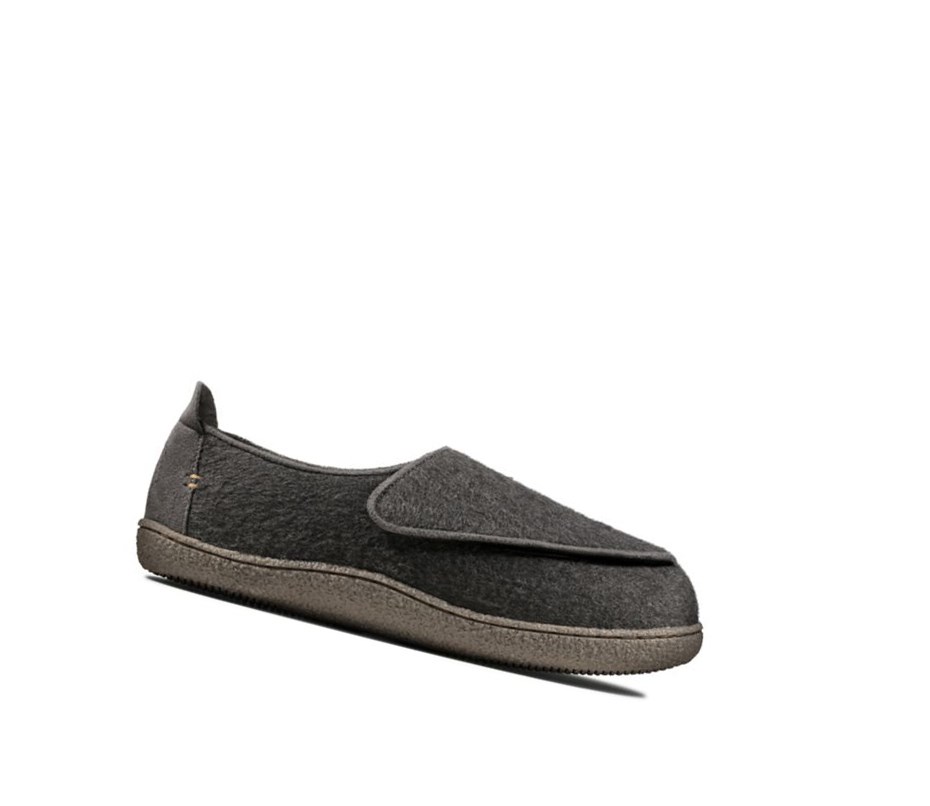 Chaussons Clarks Relaxed Charm Homme Grise Foncé | IYAS38017