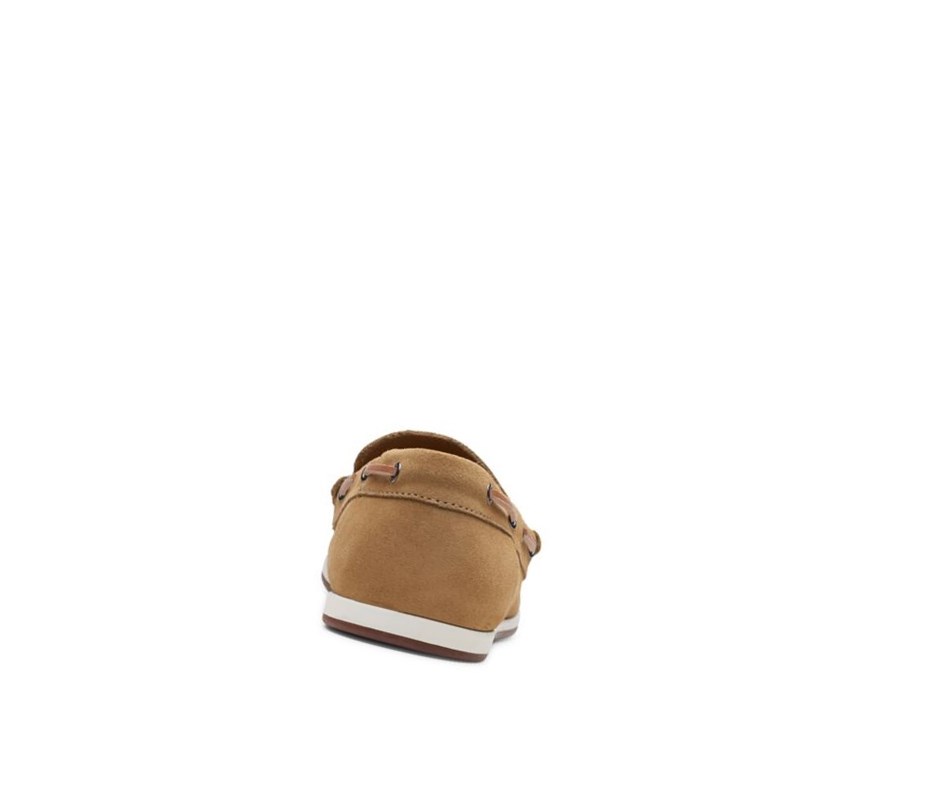 Chaussures Bateau Clarks Morven Sun Daim Homme Marron | PESW43518