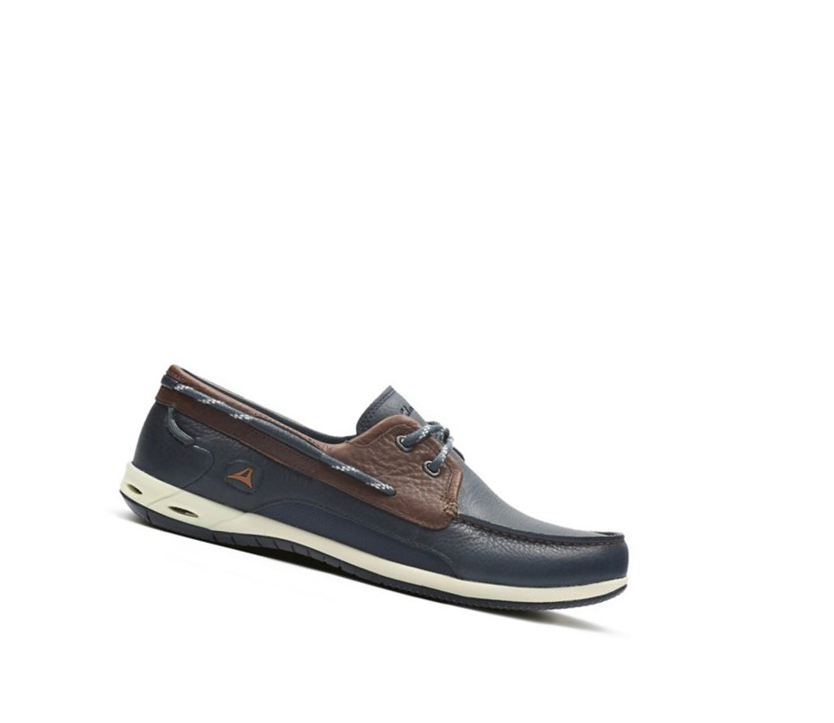 Chaussures Bateau Clarks Orson Harbour Cuir Homme Multicolour | JPNH53796