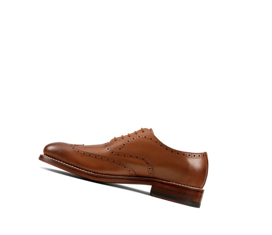 Chaussures Brogue Clarks Craft 368 Wing Cuir Homme Marron | XDTJ95836