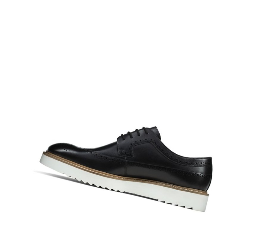 Chaussures Brogue Clarks Ernest Limit Cuir Homme Noir | WJCY57602