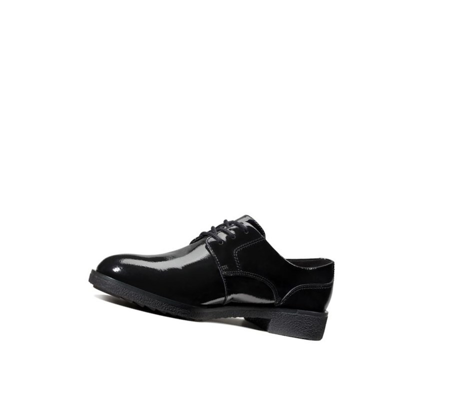 Chaussures Brogue Clarks Griffin Lane Vernis Femme Noir | CFHA85403