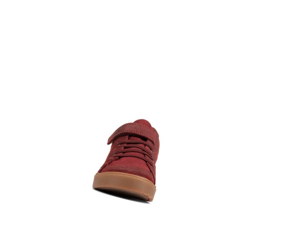 Chaussures Casual Clarks City Hop Fille Bordeaux | TOEH59042