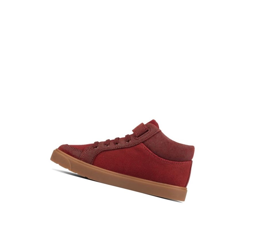 Chaussures Casual Clarks City Hop Fille Bordeaux | TOEH59042