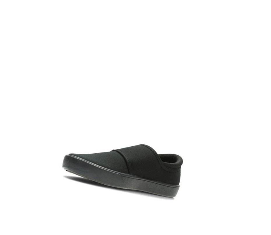 Chaussures Casual Clarks Hopper Run Fille Noir | PIQW09357