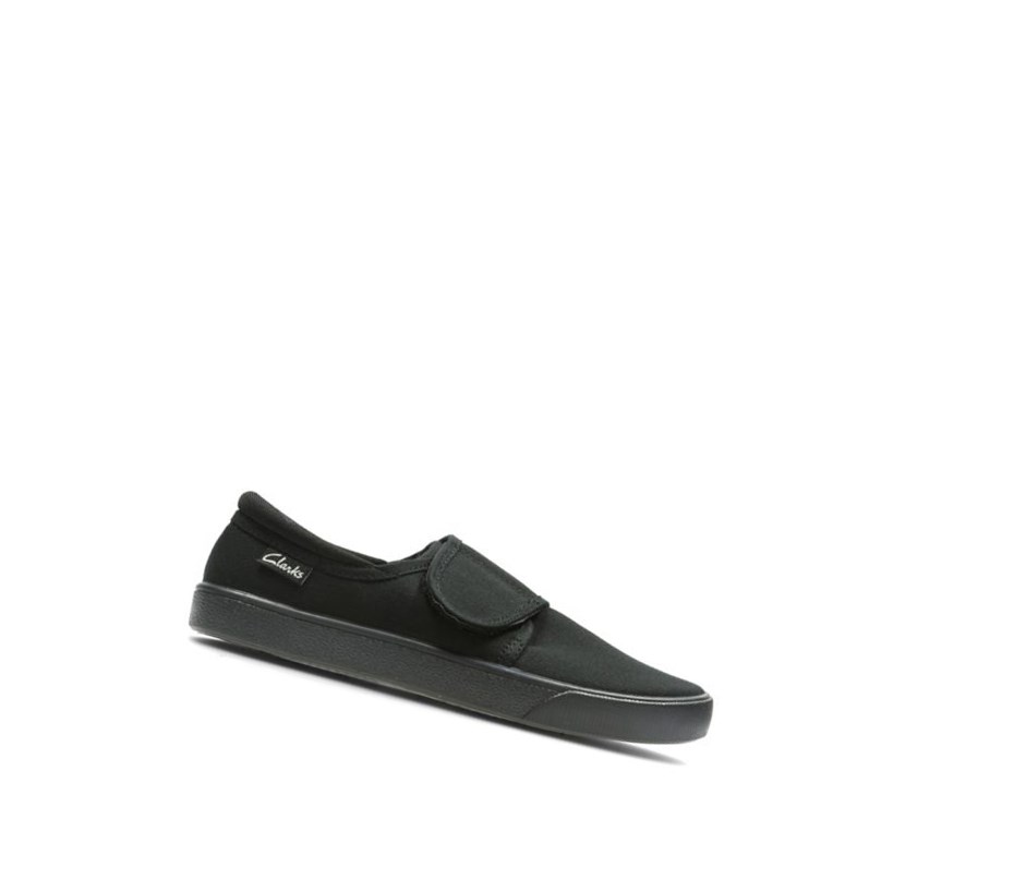 Chaussures Casual Clarks Hopper Run Fille Noir | PIQW09357