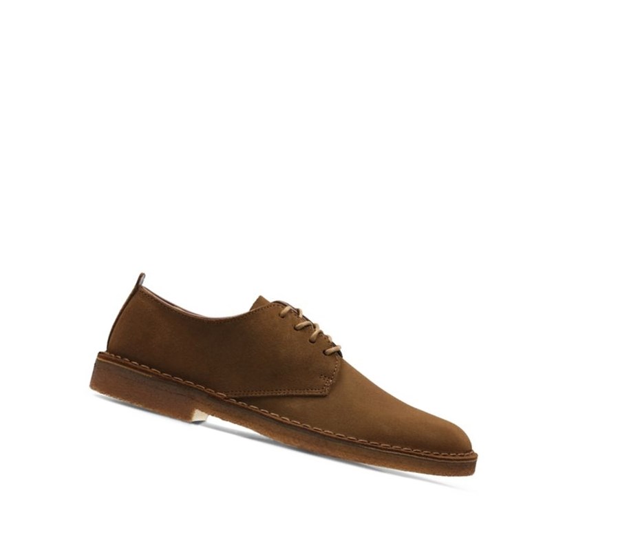 Chaussures Casual Clarks London Daim Homme Marron | BCRE87195