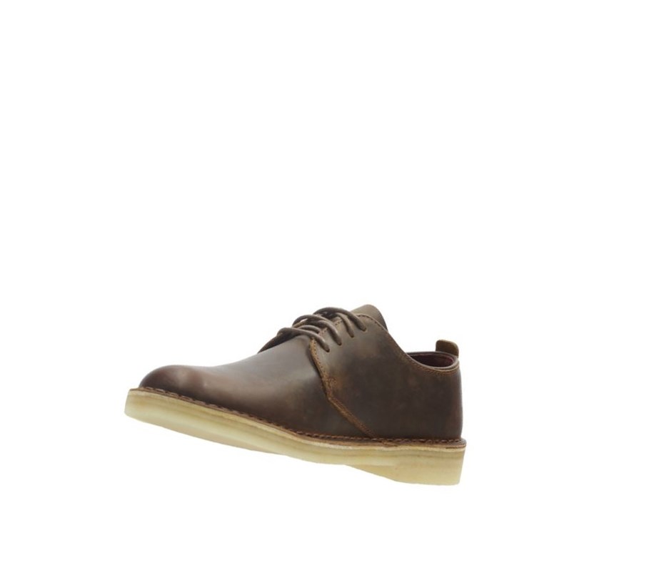 Chaussures Casual Clarks London Desert Homme Marron Foncé | XGCA61237