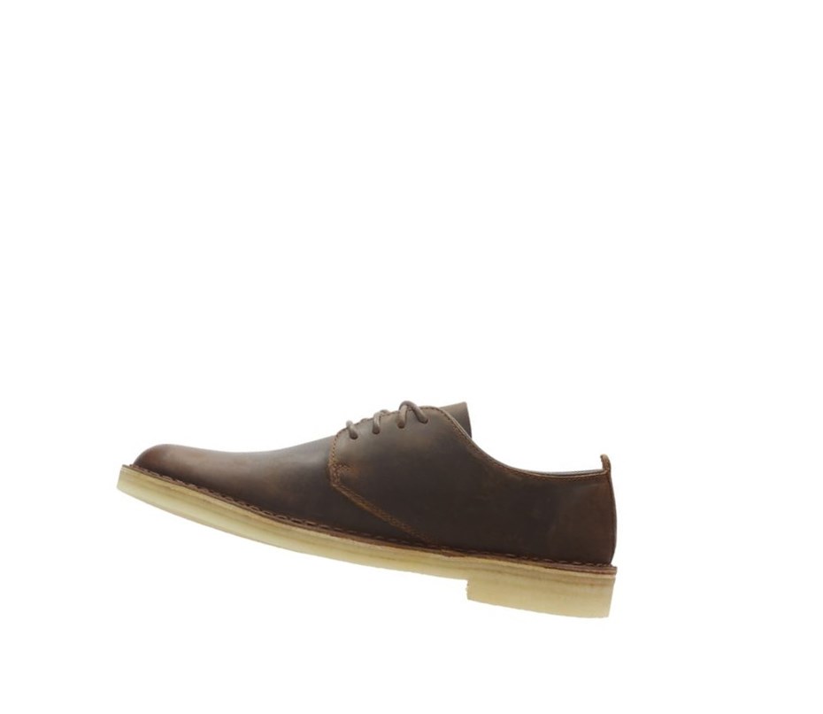 Chaussures Casual Clarks London Desert Homme Marron Foncé | XGCA61237