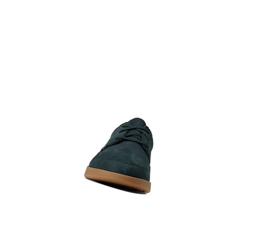 Chaussures Casual Clarks Oakland Craft Nubuck Daim Homme Bleu Marine | XHUN29867