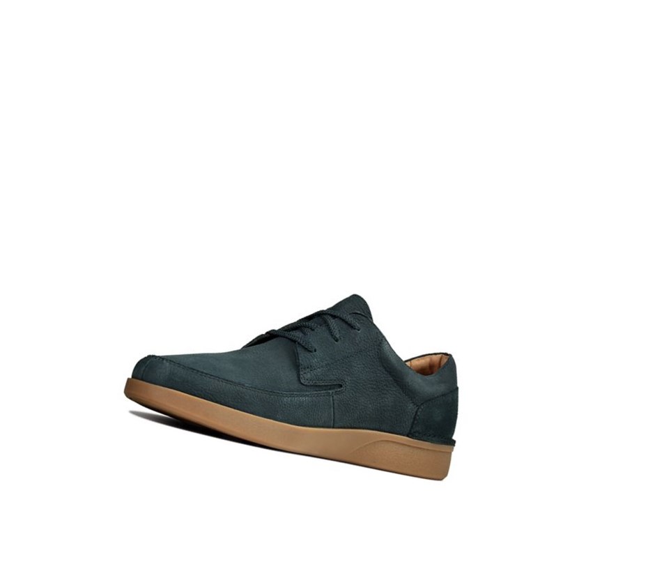 Chaussures Casual Clarks Oakland Craft Nubuck Daim Homme Bleu Marine | XHUN29867