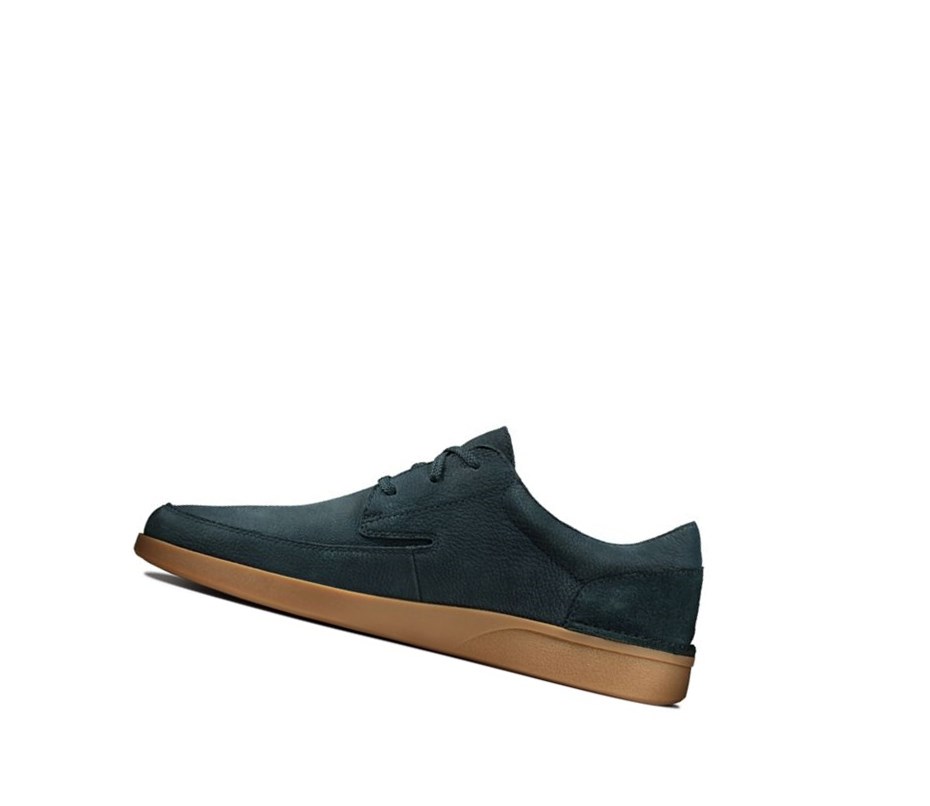 Chaussures Casual Clarks Oakland Craft Nubuck Daim Homme Bleu Marine | XHUN29867