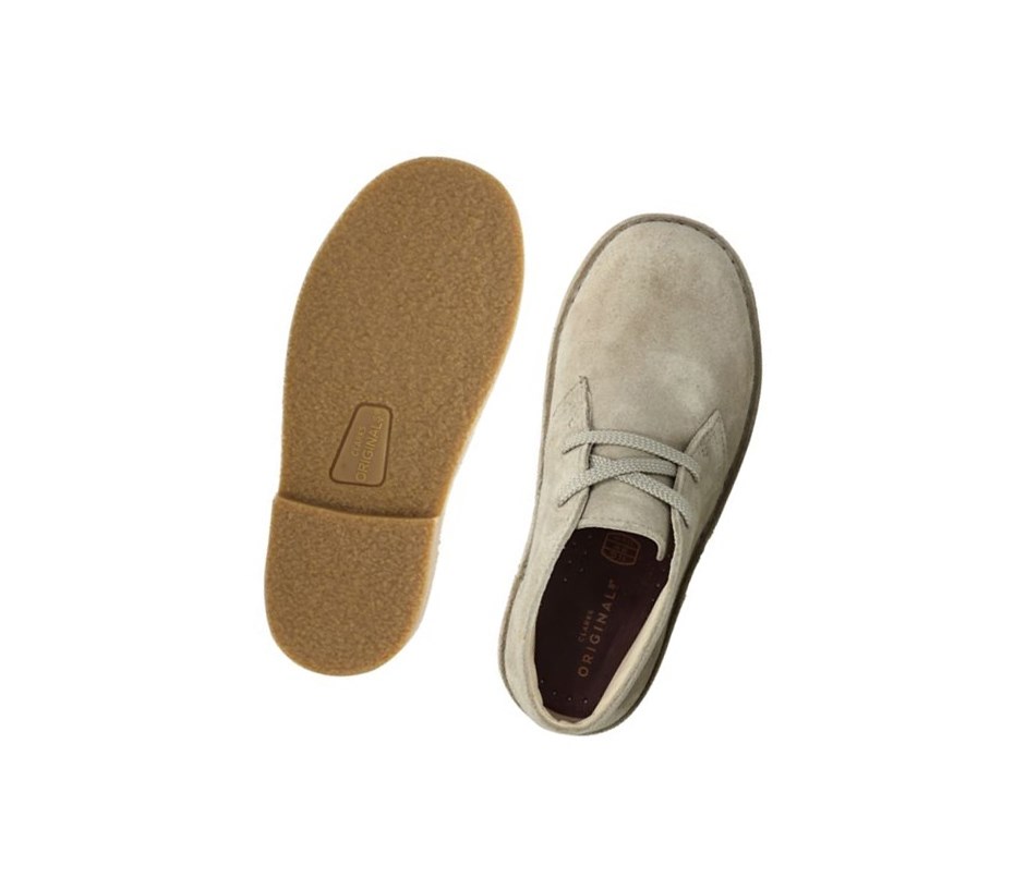 Chaussures Casual Clarks Originale Daim Garcon Beige | TAPK02468