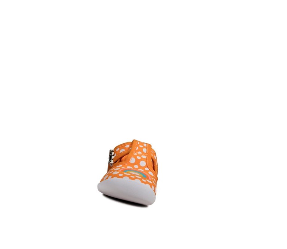 Chaussures Casual Clarks Roamer Sun T-bar Garcon Orange | KOAC69738