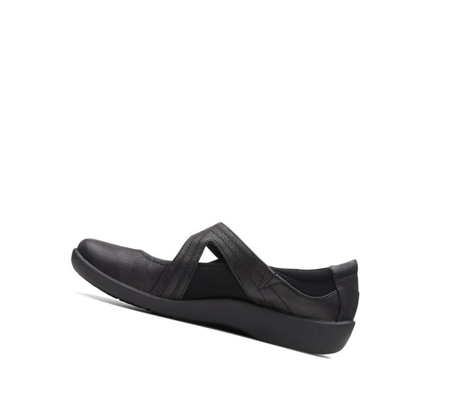 Chaussures Casual Clarks Sillian Bella Femme Noir | DWSP18430