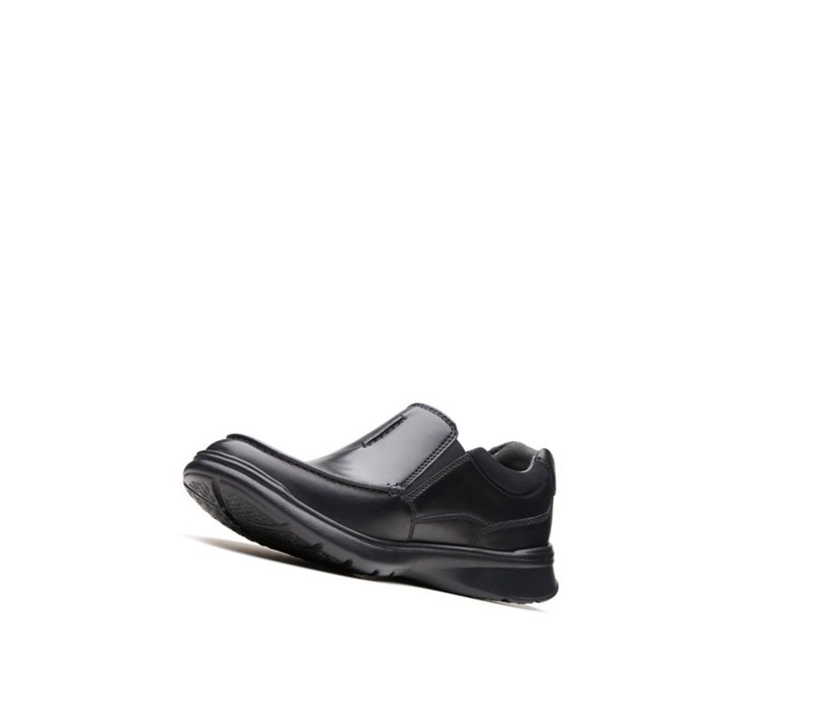 Chaussures Cuir Clarks Cotrell Free Smooth Cuir Homme Noir | HJIS63782