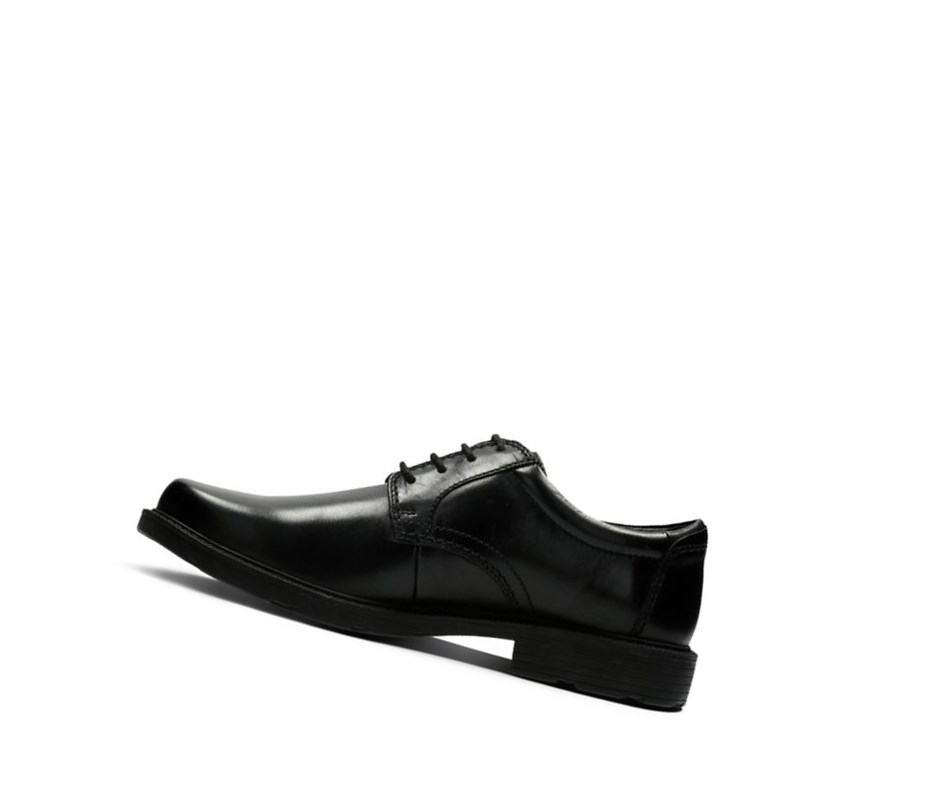 Chaussures Cuir Clarks Lair Cuir Homme Noir | EZYB14708