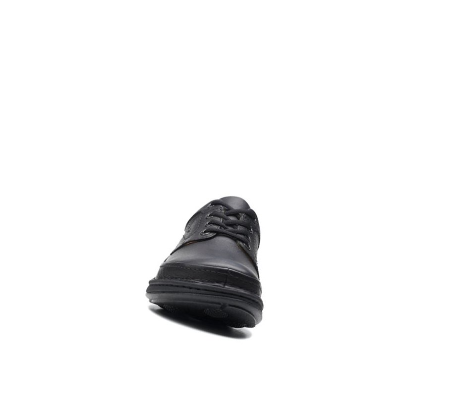 Chaussures Cuir Clarks Nature Three Cuir Homme Noir | GAPB39517