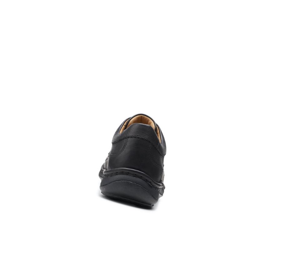 Chaussures Cuir Clarks Nature Three Cuir Homme Noir | GAPB39517