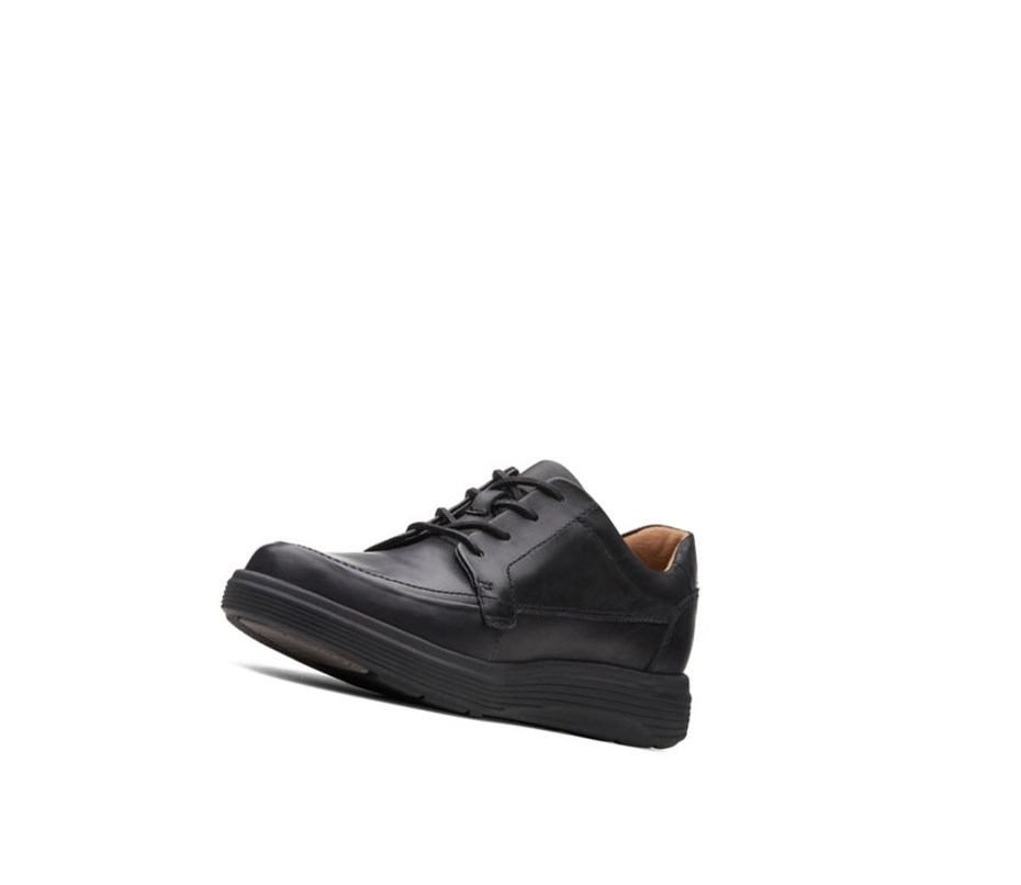 Chaussures Cuir Clarks Un Abode Ease Cuir Homme Noir | HGMF59281