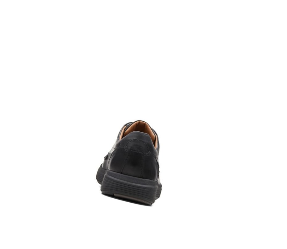 Chaussures Cuir Clarks Un Abode Ease Cuir Homme Noir | HGMF59281