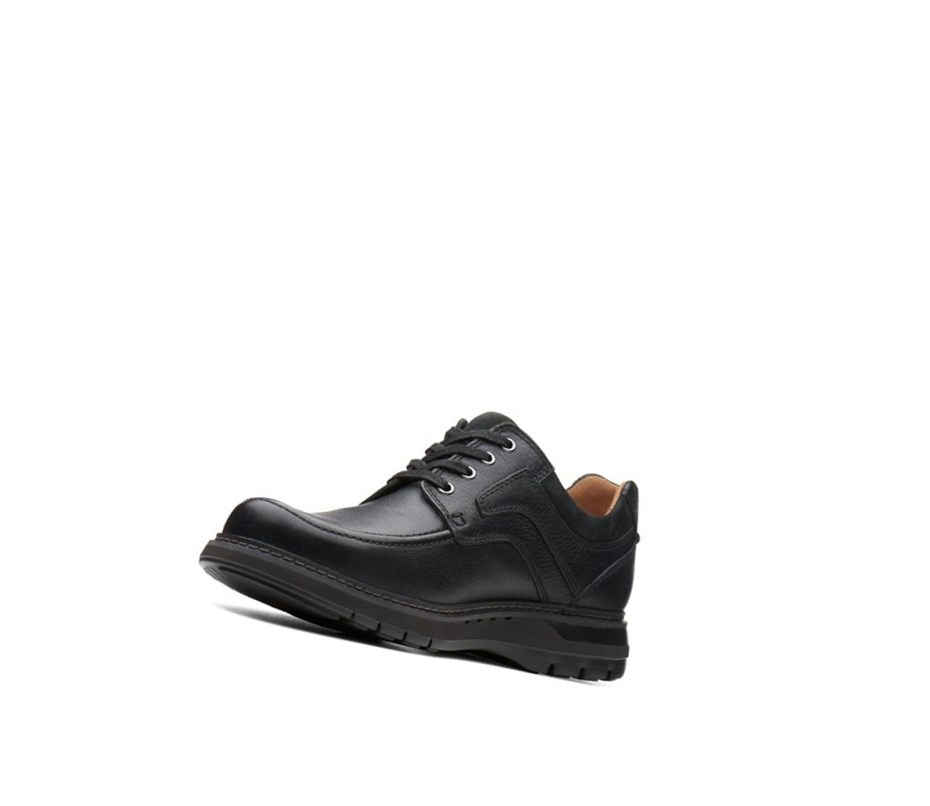 Chaussures Cuir Clarks Un Ramble Dentelle Cuir Homme Noir | AGQI08436