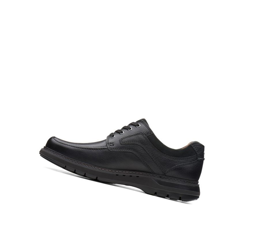 Chaussures Cuir Clarks Un Ramble Dentelle Cuir Homme Noir | AGQI08436