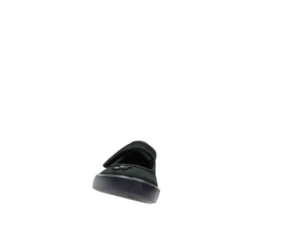 Chaussures D'école Clarks Hopper Go Fille Noir | EZJW71603