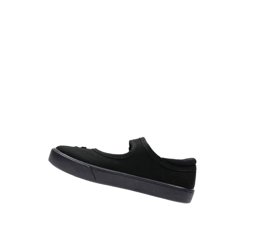 Chaussures D'école Clarks Hopper Go Fille Noir | EZJW71603