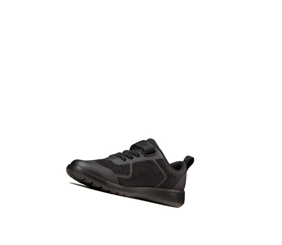 Chaussures D'école Clarks Scape Bright Garcon Noir | SIWV92645