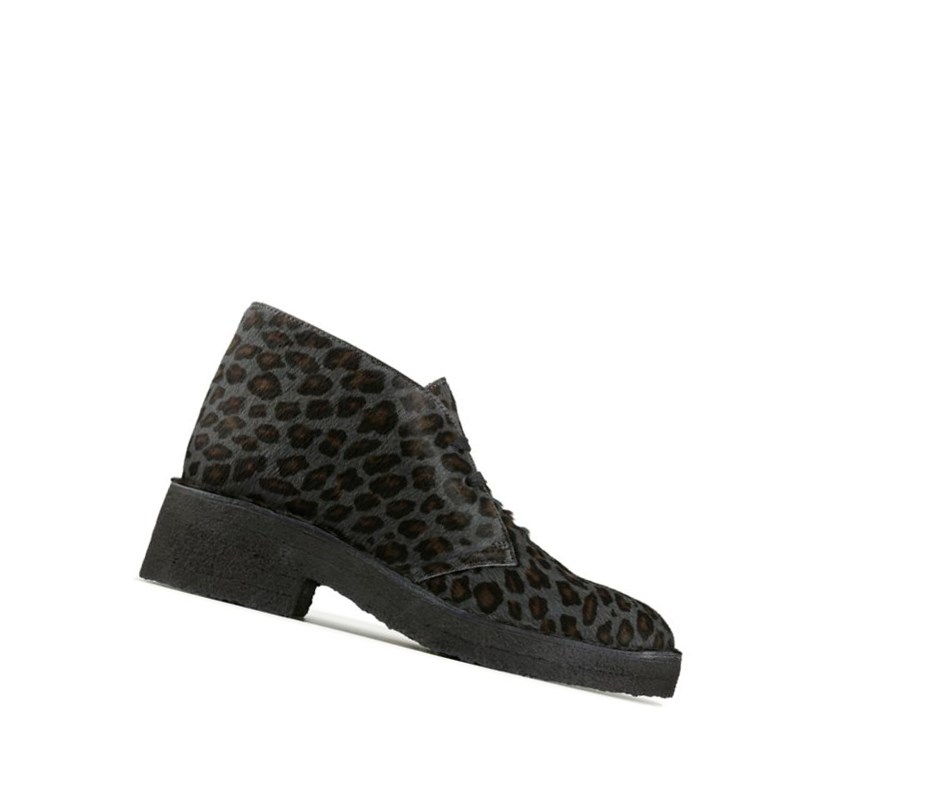 Chaussures Habillées Clarks Arisa Print Desert Femme Leopard | AYMJ85149