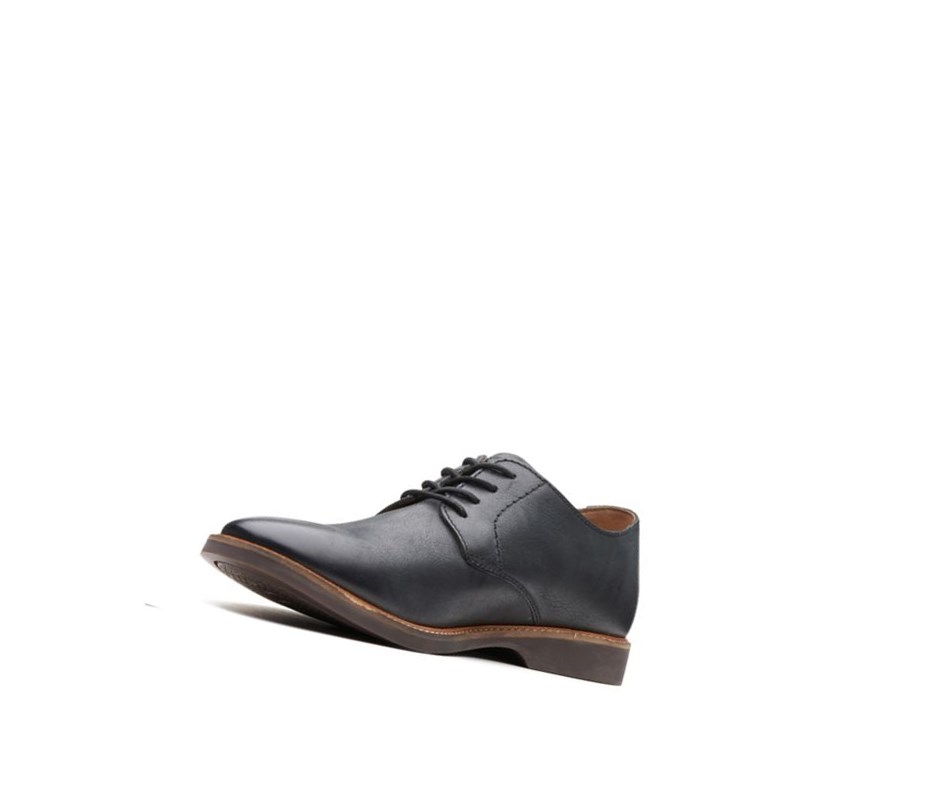 Chaussures Habillées Clarks Atticus Dentelle Cuir Homme Noir | VCTZ65148