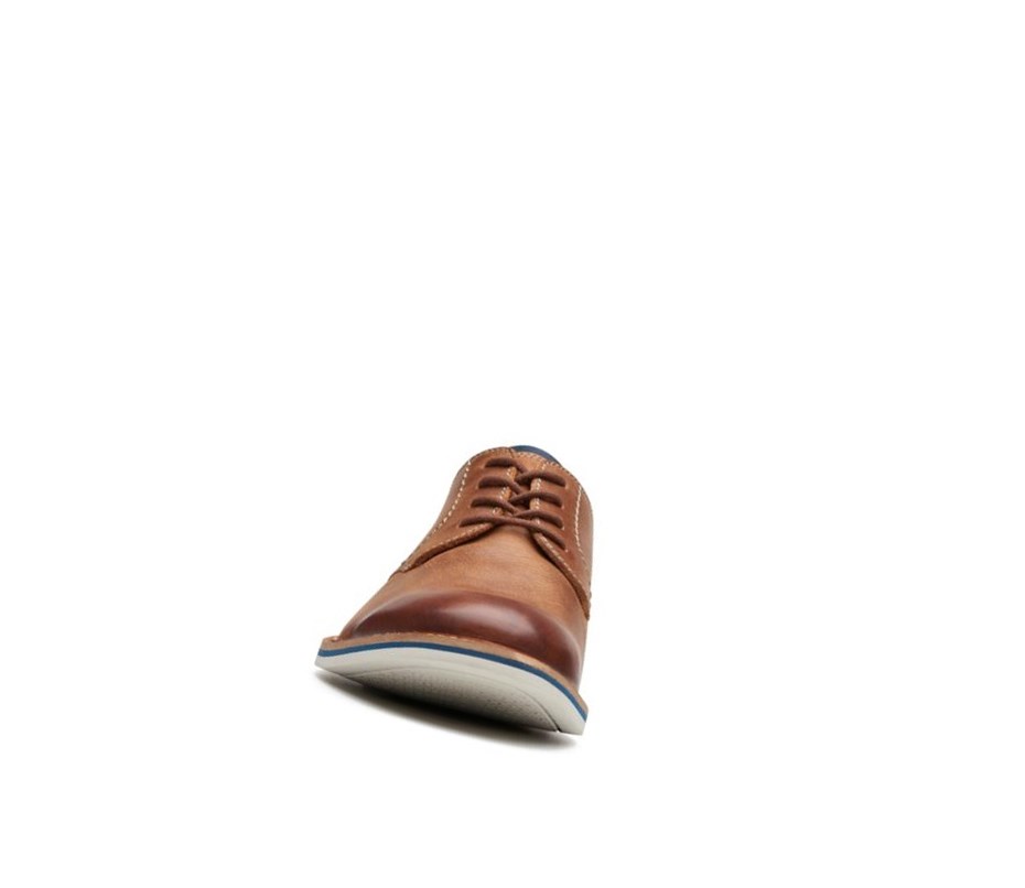 Chaussures Habillées Clarks Atticus Dentelle Cuir Homme Marron | VXNI48706