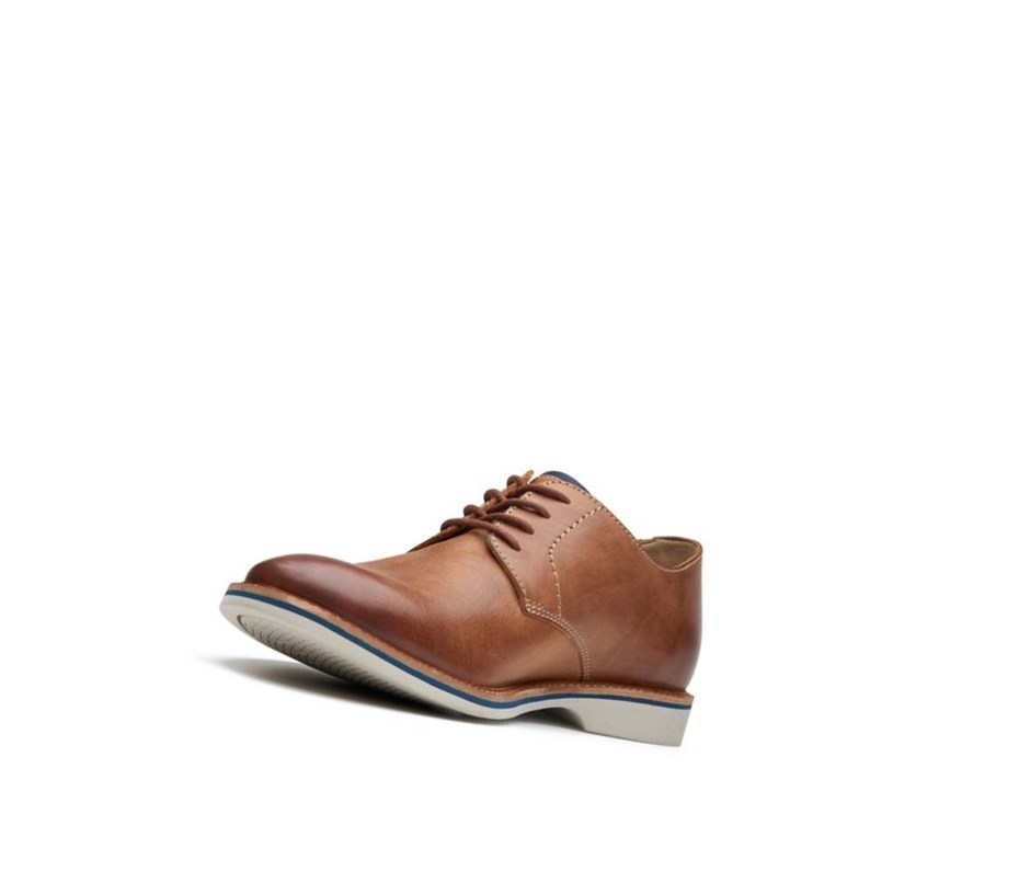 Chaussures Habillées Clarks Atticus Dentelle Cuir Homme Marron | VXNI48706