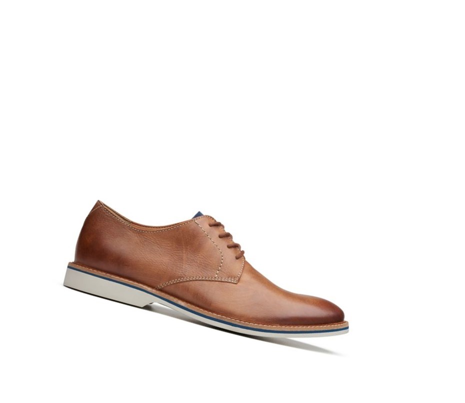 Chaussures Habillées Clarks Atticus Dentelle Cuir Homme Marron | VXNI48706