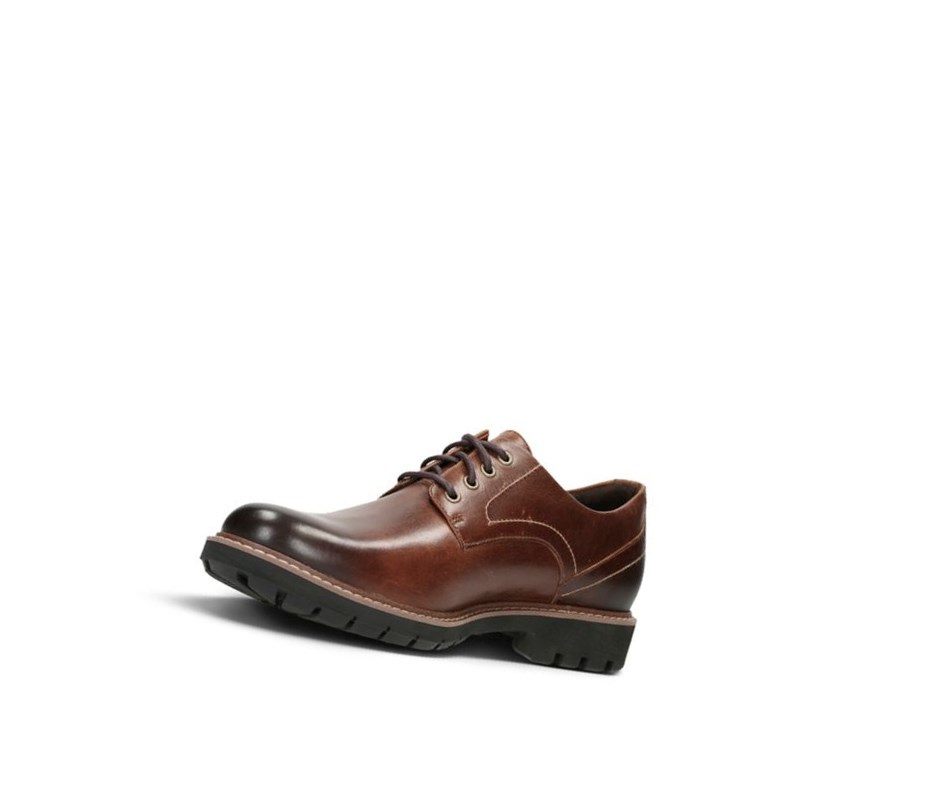 Chaussures Habillées Clarks Batcombe Hall Cuir Homme Marron Foncé | AXYU75864