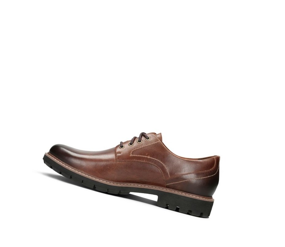 Chaussures Habillées Clarks Batcombe Hall Cuir Homme Marron Foncé | AXYU75864